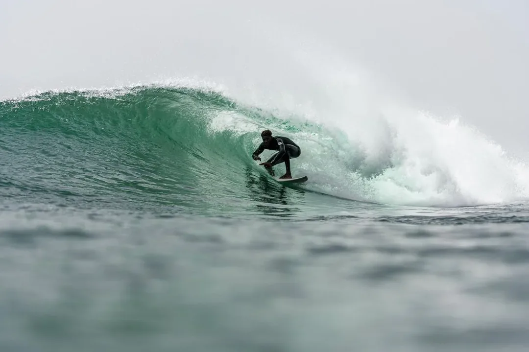 Surfing in Senegal
